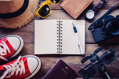 Turizm planlaması ve ahşap flo gezisinde için gerekli ekipman