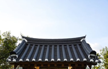 Korece tarzı çatı arka plan