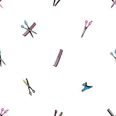 Kuaförlük düz desen