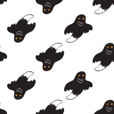 Cadılar Bayramı düz desen