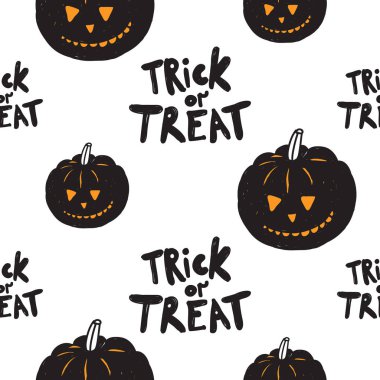 Cadılar Bayramı düz desen