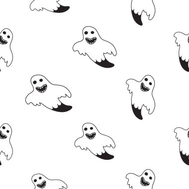 Cadılar Bayramı düz desen