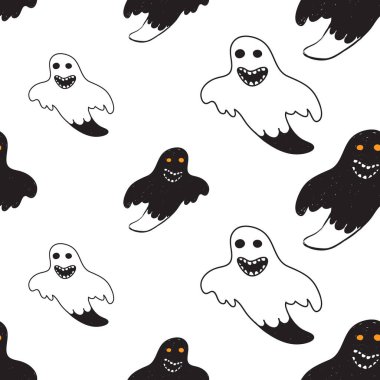 Cadılar Bayramı düz desen