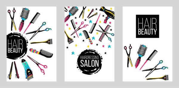 Salon de coiffure icône — Image vectorielle
