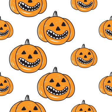 Cadılar Bayramı düz desen