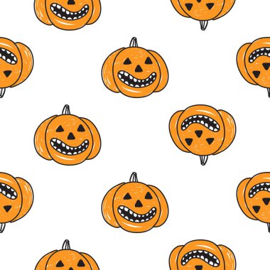 Cadılar Bayramı düz desen