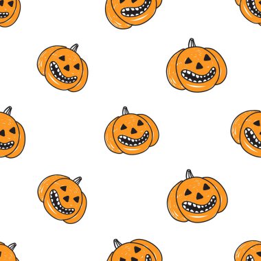 Cadılar Bayramı düz desen