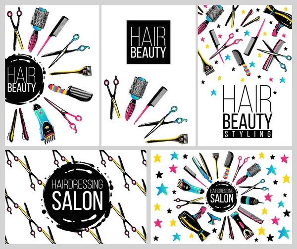 Hairdressing salon icon — Stock Vector