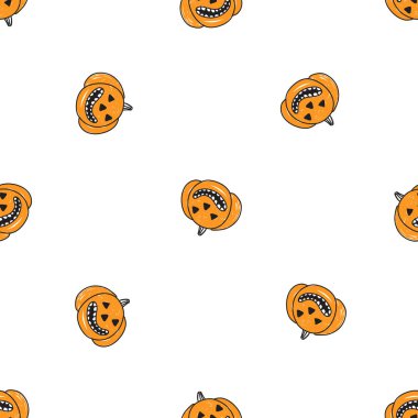 Cadılar Bayramı düz desen