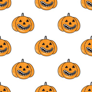 Cadılar Bayramı düz desen