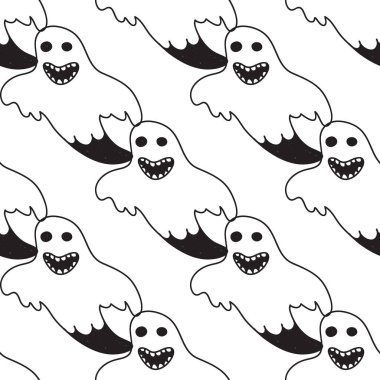 Cadılar Bayramı düz desen