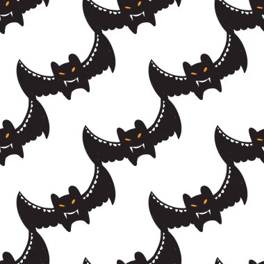 Cadılar Bayramı düz desen