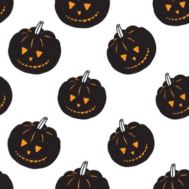 Cadılar Bayramı düz desen