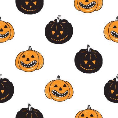 Cadılar Bayramı düz desen