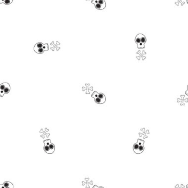 Cadılar Bayramı düz desen