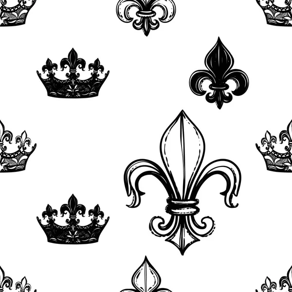 Mode königliche Zeichen — Stockvektor