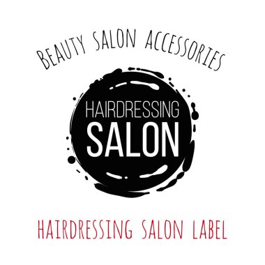 Güzellik Salonu aksesuarları, arka plan, illüstrasyon vektör.