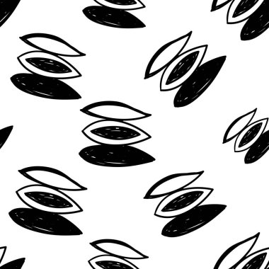 arka plan, desen boho tarzı, aşiret tasarım, vektör çizim.