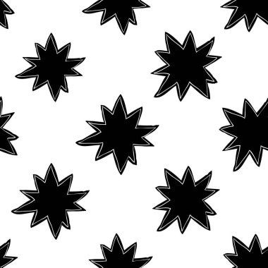 yıldız, vektör çizim ile tatil arka plan 