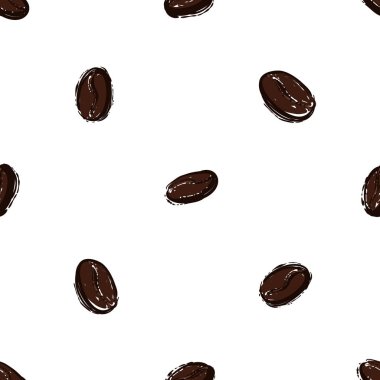 Aroma, kahve arka plan, vektör çizim 