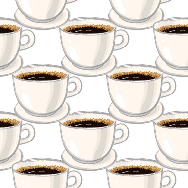 Aroma, kahve arka plan, vektör çizim 