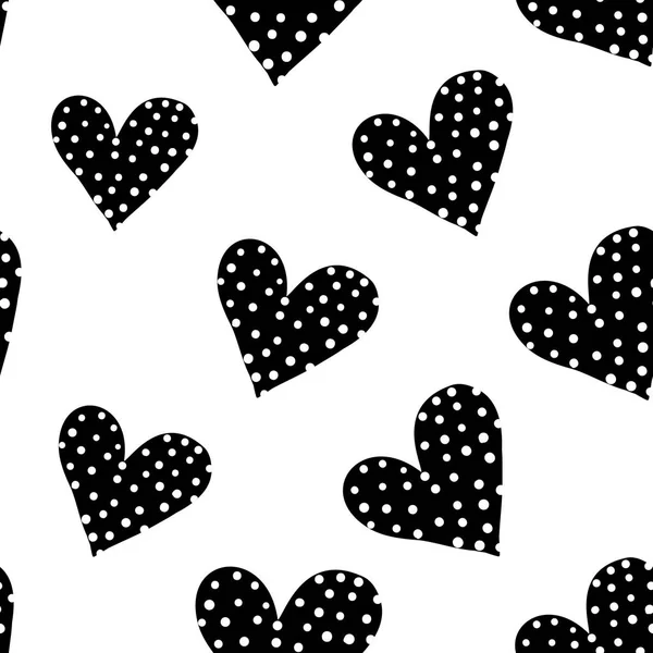 Fondo San Valentín Con Corazones Ilustración Vectorial — Vector de stock