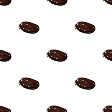Aroma, kahve arka plan, vektör çizim 