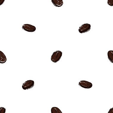 Aroma, kahve arka plan, vektör çizim 
