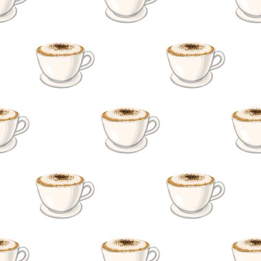 Aroma, kahve arka plan, vektör çizim 