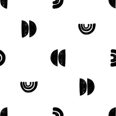 arka plan, desen boho tarzı, aşiret tasarım, vektör çizim.