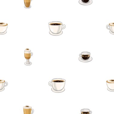 Aroma, kahve arka plan, vektör çizim 