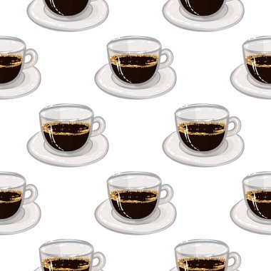 Aroma, kahve arka plan, vektör çizim 