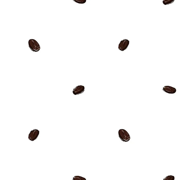 咖啡背景 矢量插图 — 图库矢量图片