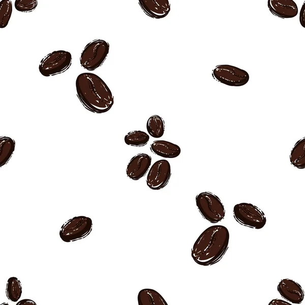 Aroma Fondo Café Ilustración Vectorial — Archivo Imágenes Vectoriales