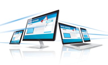 Internet Web tasarım konsepti