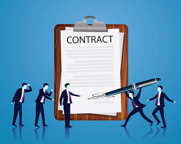 Концепция подписания контракта. Векторная миграция
