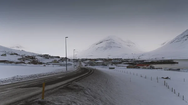 Vägen till Olafsfjordur — Stockfoto
