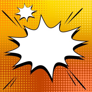 Vektör noktalı çizgi roman tarzı arka plan retro metin pop sanat tarzı.