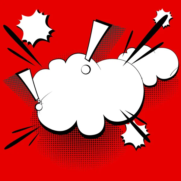 Kırmızı çizgi roman arka plan