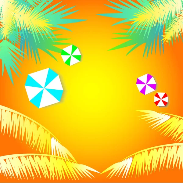 Yaz renkli arka plan stili