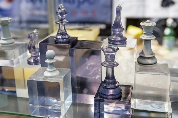 Schach aus Verbundwerkstoffen — Stockfoto