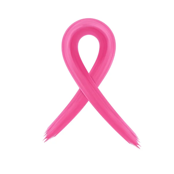 Symbol povědomí rakoviny prsu — Stockový vektor