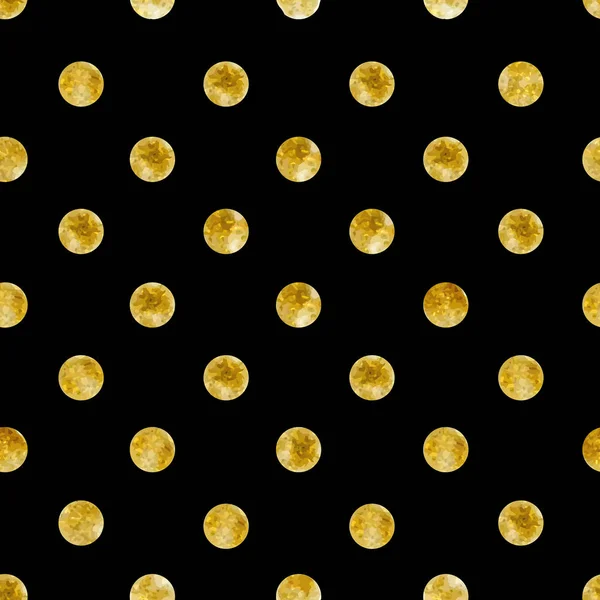 Patrón geométrico sin costura de lentejuelas doradas — Archivo Imágenes Vectoriales