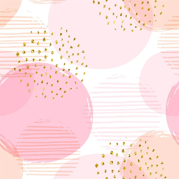 Çemberli soyut geometrik dikişsiz desen.