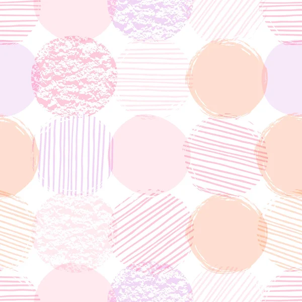 Çemberli soyut geometrik dikişsiz desen.