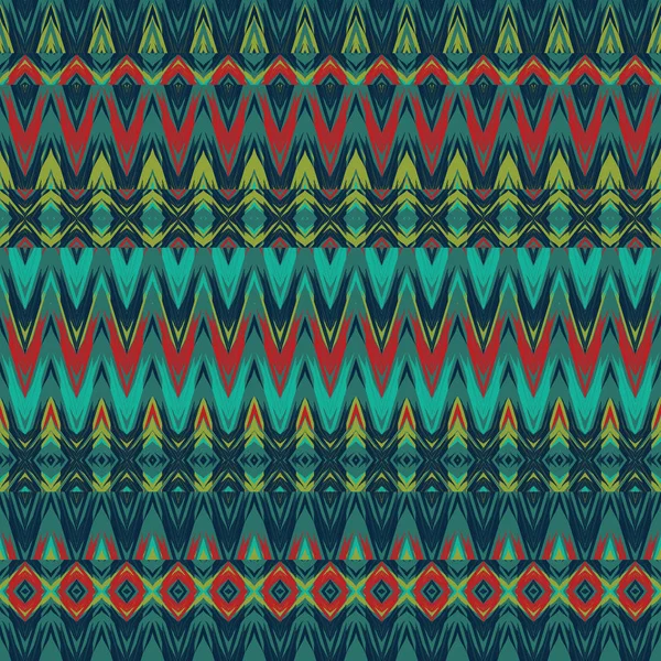 Patrón abstracto sin costura con elementos geométricos. — Vector de stock