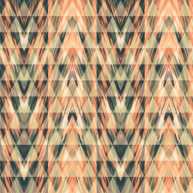 geometrik elementlerle soyut ve kusursuz desen.