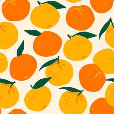 Mandalinalı, kusursuz bir model. Moda el çizimi dokular