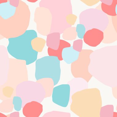 Nazik ışık lekeleri olan soyut sanatsal kusursuz desen.