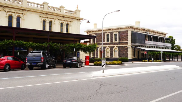Adelaide South Australia 2017, сеть общественного транспорта Light Rail, работающая в городе Аделаида — стоковое фото
